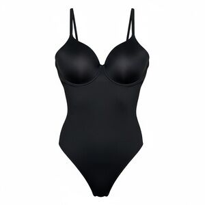 SKIMS Ultimate Push-Up Strong Bodysuit Onyx Black Shapewear XL NWT